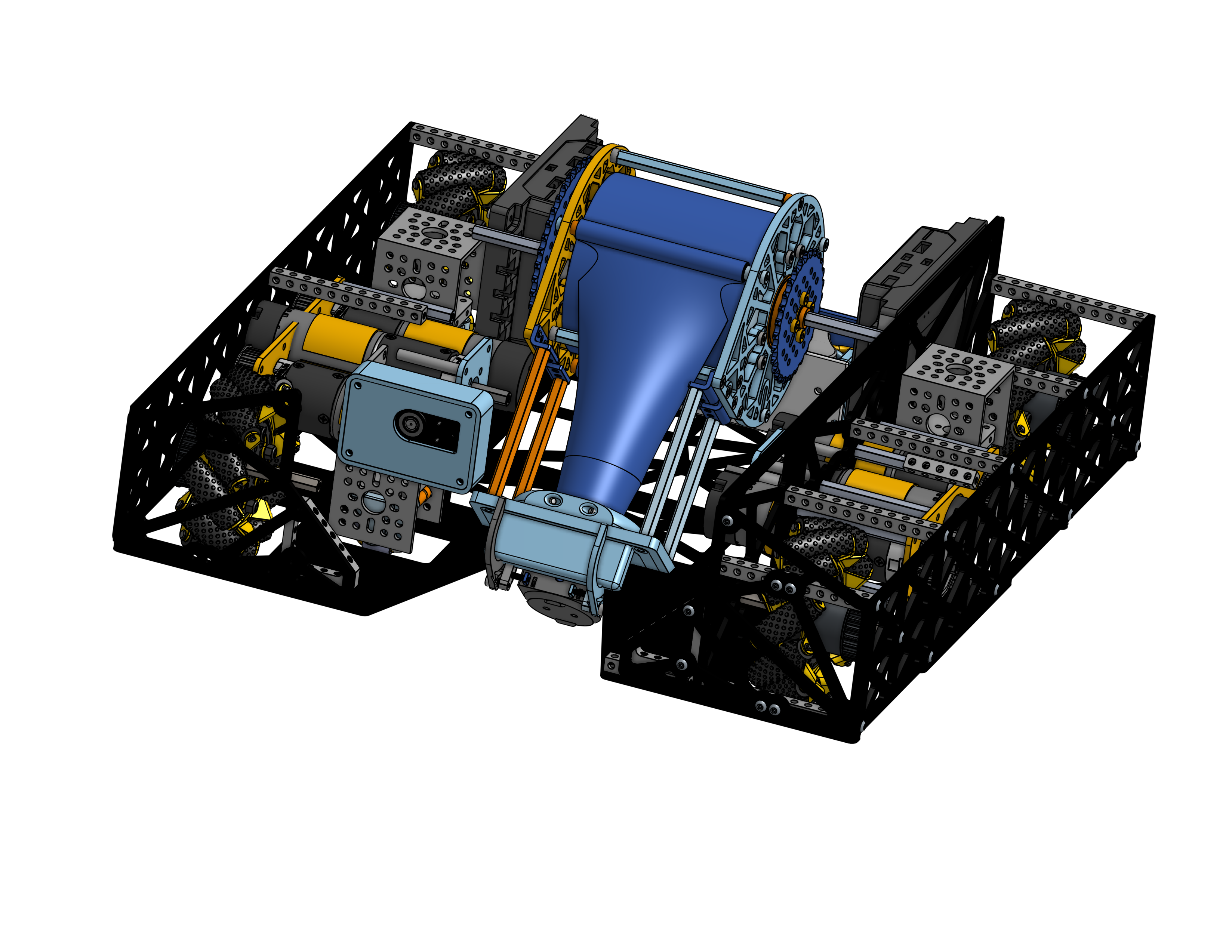 Image: render of team 26014's current robot for the 2024 season